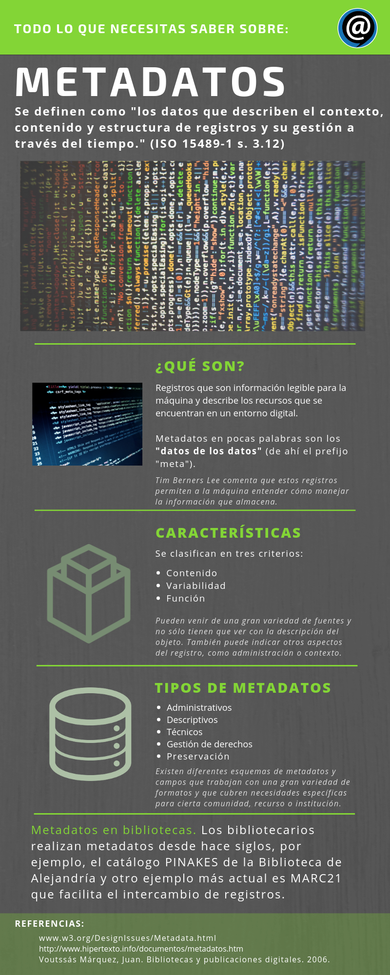 Todo lo que necesitas saber sobre «Metadatos»