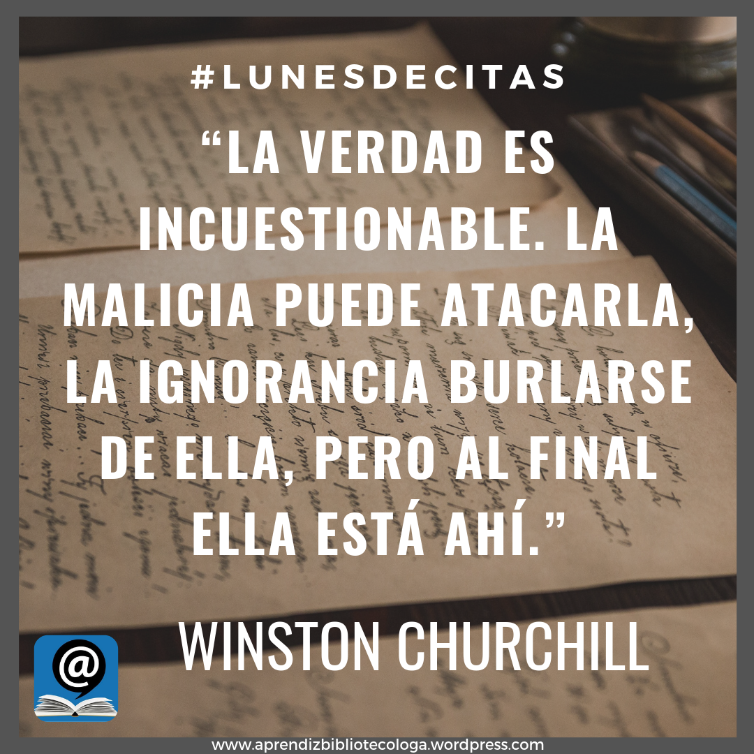 #LunesDeCitas. Winston Churchill